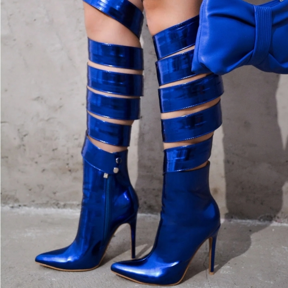 CAPE ROBBINLAPEL - BLUE Booties